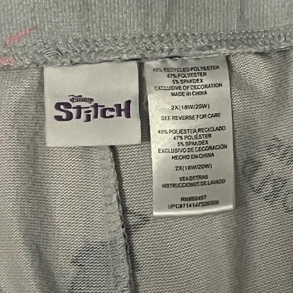NWOT Plus Disney LILO & Stitch Out of this world soft pajama pant - Picture 8 of 8